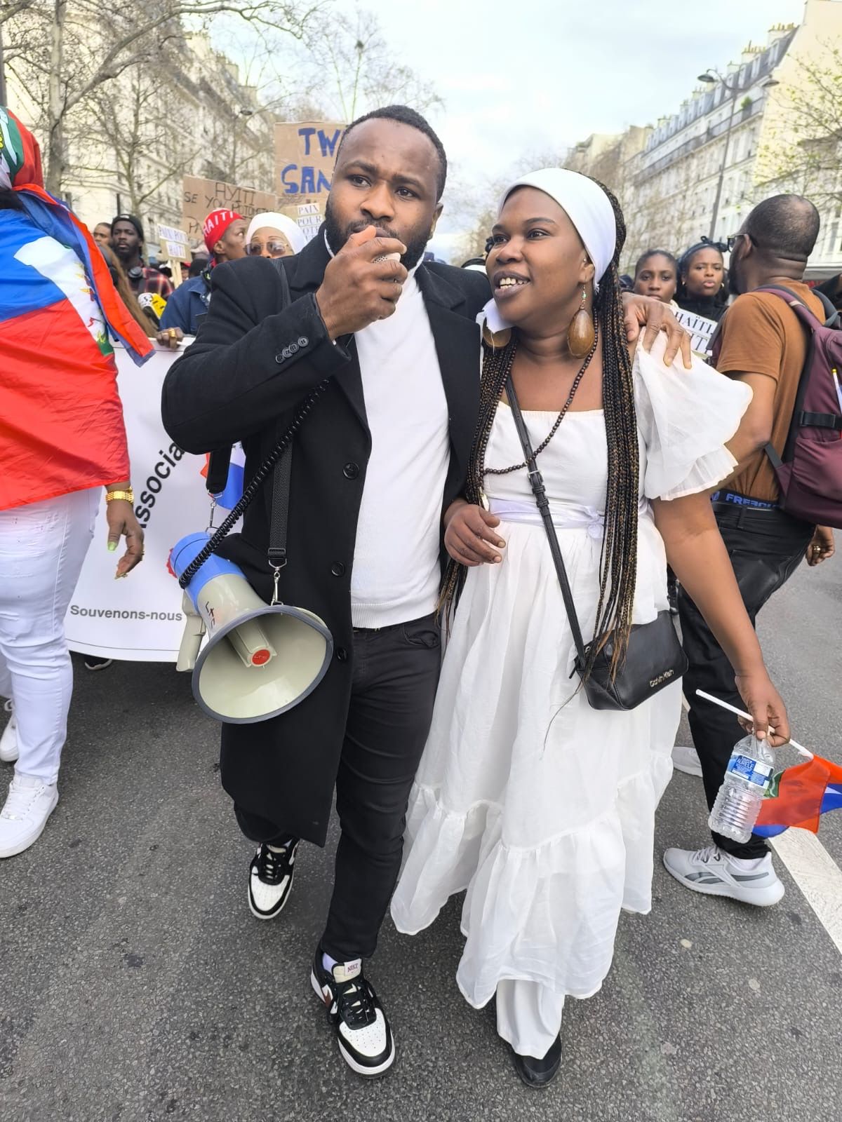 22 mars 2025 à Paris : marche blanche pour la paix en Haïti